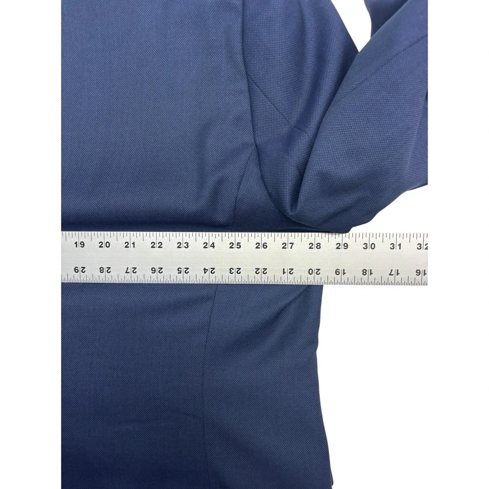 S‎ Cohen 56 R Navy Blue Blazer Jacket Sport Suit Coat All Season Wool Soft